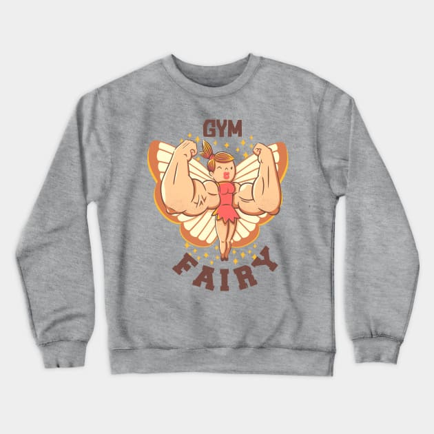 Gym Fairy Crewneck Sweatshirt by Tobe_Fonseca